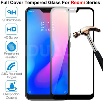 99D Protective Glass For Xiaomi Redmi 6 Pro 6A 7 7A 5 Plus 5A K30 K20 S2 Go Note 6 Pro Tempered Glass Screen Protector Film Case