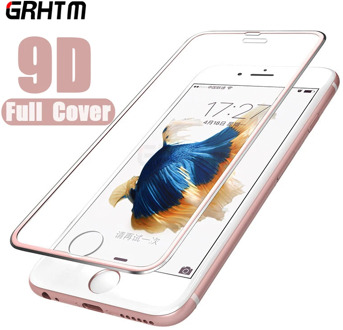 9D Aluminum Alloy Tempered Glass For iPhone 6 6S 7 8 Plus Full Screen Protector On The For iPhone 11 X XS Max XR 5 SE 5S Glass