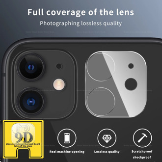 9D Camera Protector for iPhone 11 Pro Max 12 Pro Max 12 Mini Full Back Lens Protective Glass Screen Protector Camera Accessories