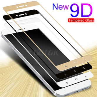 9D Full Cover Tempered Glass For Xiaomi Redmi 5 plus 4X 4A For Redmi Note 4X 5A S2 Note 4 Global Version Phone Screen Protector