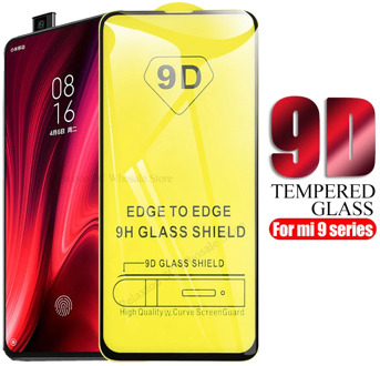 9D Full Glue Tempered glass For xiaomi mi 9t screen protector xiomi xaomi mi 9 t pro 9se mi9 se 9x mi9t safety protective glas