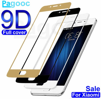 9D Premium Tempered Glass on the For Xiaomi A1 A2 Mi 8 Lite 8 SE Mi 6 6X 5 5X 5C 5S Plus Screen Protector Protective Glass Film