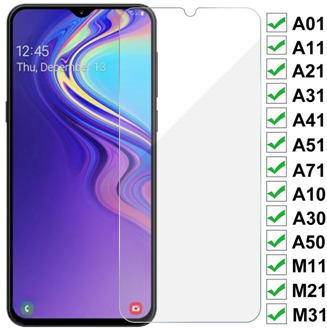 9D Protection Glass For Samsung Galaxy A01 A11 A21 A31 A41 A51 A71 Tempered Screen Protector A10 A30 A50 M11 M21 M31 Glass Film