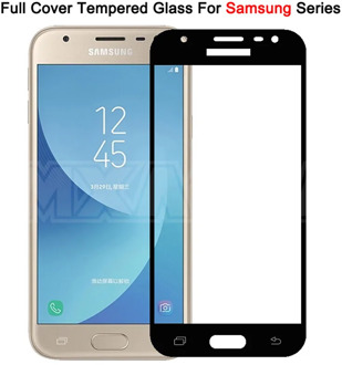 9D Protection Glass on For Samsung Galaxy A3 A5 A7 J3 J5 J7 2016 2017 Screen Protector For Samsung S7 Tempered Glass Film Case
