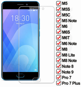 9D Protective Glass For Meizu M5 M6 M8 Note 8 9 M8 Lite Tempered Screen Protector M6S M6T M5C M5S Pro 7 Plus safety Glass Film