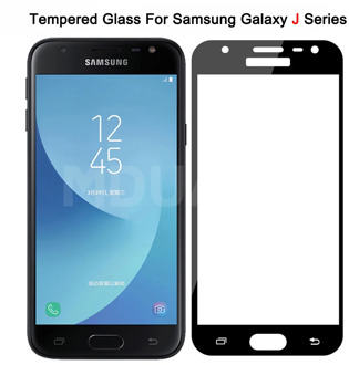 9D Protective Glass For Samsung Galaxy J3 J5 J7 2017 2018 Tempered Screen Protector Samsung J2 J4 J7 Core J5 Prime S7 Glass Film