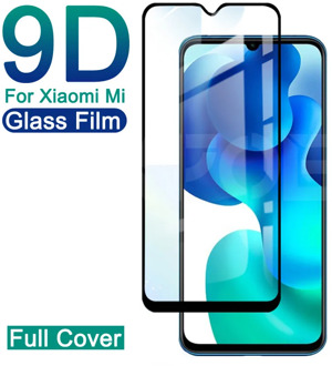 9D Protective Glass For Xiaomi Mi 9 8 10 Lite Glass Screen Protector Xiaomi Mi 9 8 SE 9T CC9 CC9E Play F1 Tempered Glass Film
