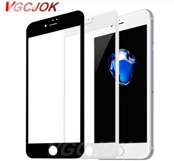 9D Protective Glass On The For iPhone 6S 6 7 8 plus X Xs Tempered Screen Protector Curved Glass on iPhone 7 8 x Protection Film