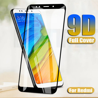 9D Screen Protector Glass on the Redmi 5 Plus 5A 4A 4X 6 6A For Xiaomi Redmi Note 4 4X 5 5A Pro Tempered Glass Safety Film Case