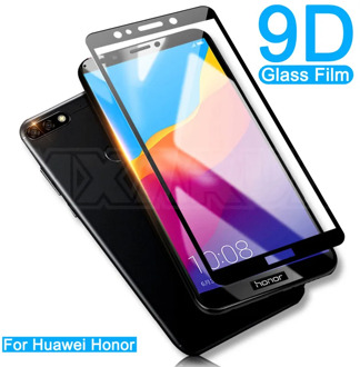 9D Tempered Glass For Huawei Honor 7A 7C 7S 7X Screen Protector Glass on the Honor 8 Lite 8X 9X 8A 8C 8S Protective Glass Film