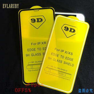 9D tempered glass for iphone XR Xs 11 Pro MAX glass on the for iphone 7 6 X 6s 8 plus protective glass on for iPhone x 8 7 6 6s