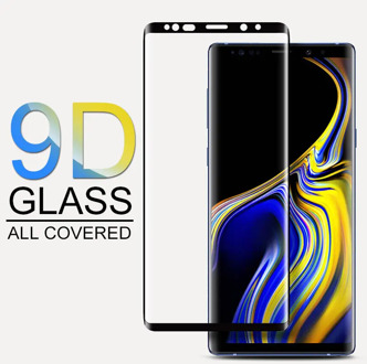 9D Tempered Glass For Samsung Galaxy Note 9 8 S9 S8 Full Curved Screen Protector On The For Samsung S9 S8 S7 S6 Edge Plus Film