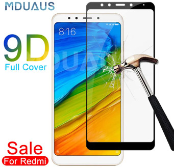 9D Tempered Glass For Xiaomi Redmi 5 Plus 5A S2 Go K20 Note 5 5A Pro Screen Protector Redmi 4 4X 4A Safety Protective Glass Film