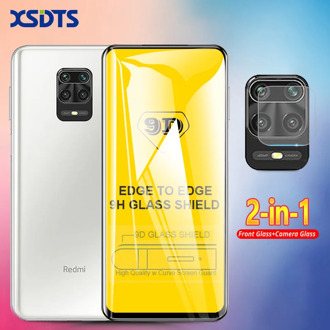 9D Tempered Glass For Xiaomi Redmi Note 9 Pro Max 8T 8 8A 9A 9C Poco F2 X3 Nfc Full Cover Lens Camera Screen Protector