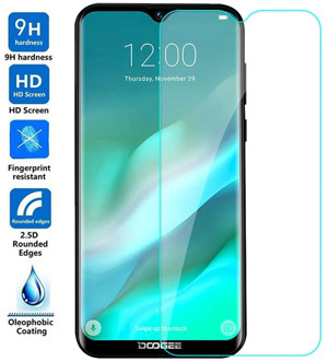 9H 2.5D Protective Tempered Glass For Doogee Y8 Y8C N20 S60 HD Screen Protector Film Glass For Doogee Y9 Plus Protective film