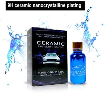 9H Auto Vloeibare Keramische Jas Super Hydrofobe Glas Coating Set Polysiloxane En Nano Materialen Auto Auto Polish Wax TSLM1
