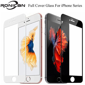 9H Full Coverage Cover Tempered Glass For iPhone 7 8 6 6s Plus Screen Protector Protective Film For iPhone X XS Max XR 5 5s SE