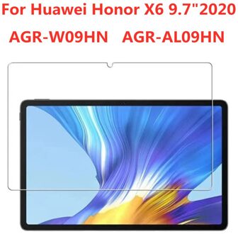 9H Gehard Glas Voor Huawei Honor V6 10.4 KRJ-W09 AN00 Screen Protector X6 9.7 Inch AGR-W09HN AL09HN Clear beschermende Film Honor X6 9.7 2020