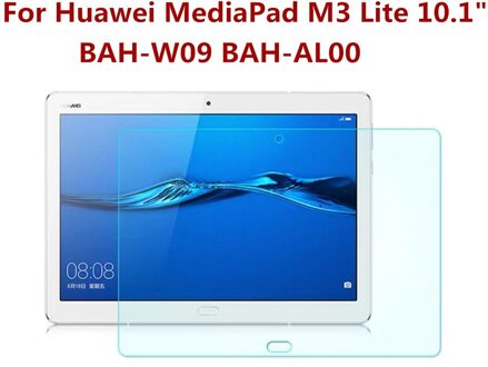 9H Gehard Glas Voor Huawei Mediapad M3 Lite 10.1 Inch Tablet Film BAH-W09 AL00 Anti Kras Bubble Gratis Glas screen Protector