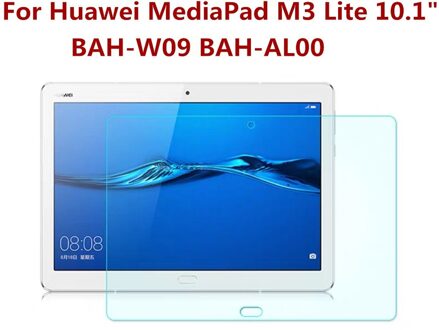 9H Gehard Glas Voor Huawei Mediapad M3 Lite 10.1 Inch Tablet Film BAH-W09 AL00 Anti Kras Bubble Gratis Glas screen Protector