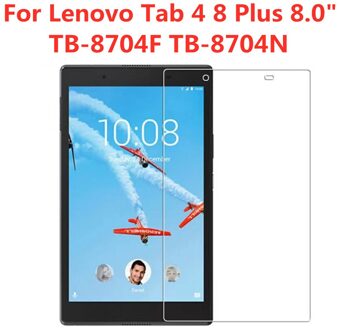 9H Gehard Glas Voor Lenovo Tab 4 8 Plus 8.0 Inch Screen Protector TB-8704F 8704N Anti Vingerafdruk Clear Tablet beschermende Film