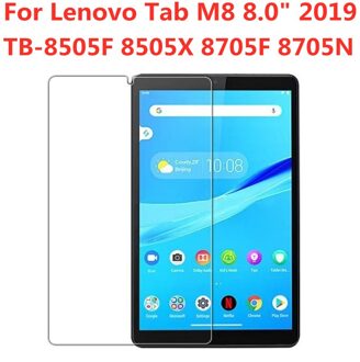 9H Gehard Glas Voor Lenovo Tab M8 8.0 Inch Screen Protector TB-8505F 8505X 8705F 8705N Bubble Gratis Tablet beschermende Film