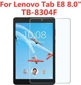 9H Hardheid Gehard Glas Screen Protector Voor Lenovo Tab E8 8.0 Inch TB-8304F Anti Vingerafdruk Hd Clear Tablet Beschermende film