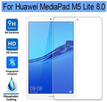 9H Hd Gehard Glas Voor Huawei Mediapad M5 Lite 8 8.0 JDN2-L09 Screen Protector Tablet Screen Protector Voor Huawei m5 Lite 8"