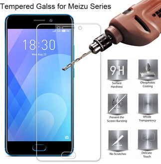 9H HD Tempered Glass for Meizu M3S M5S M5C M3 M5 Note Screen Glass for Meizu M15 Plus M1 M2 Protector Glass on Meizu M6 Note