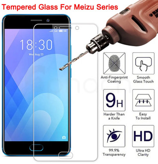 9H Protective Glass For Meizu M6 M5 M3 Note Tempered Screen Protector Glass Meizu M6S M6T M5S M5C M3S M3 mini Clear Glass Film