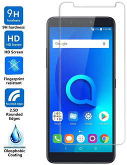 9H Tempered Glass For Alcatel 1 1X 1C 1S 3 3X 3V 3C 2019 Tetra 5033D 5059D 5009D 5009A 5052D 5058i 5099D 5026D Screen Protector