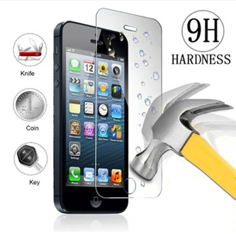 9H Tempered Glass For iPhone 5S 5 6 if Film Screen Protector For iPhone 4 5S 5 6 S 6s 7 X 8 Plus Case Protection Tempered Glass