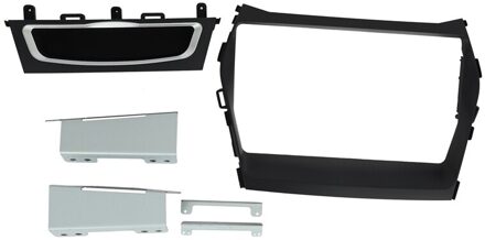 9Inch 2Din Auto Stereo Dashboard Frame Dvd Panel Bezel Frame Installatie Trim Kit Voor Hyundai IX45 Santa Fe