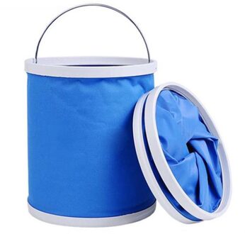 9L Waterdichte Opvouwbare Emmer Is Handig Milieuvriendelijke Slijtvaste Draagbare Emmer Water Container Opbergtas