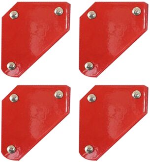 9LB 4 stks Mini Driehoek Lassen Apparatuur Magnetische Lassen Klepstandsteller Zonder Schakelaar