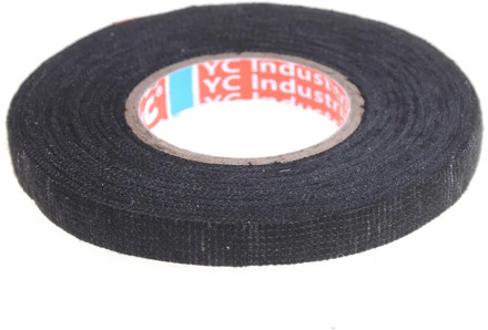 9mmx15m Universal Flannel fabric Cloth Tape automotive wiring harness Black Flannel Car Anti Rattle Self Adhesive Felt Tape