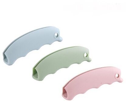 9Pc Comfortabele Tas Lifter Tas Handvat Handige Tas Carry Gereedschapstas Opknoping Save Inspanning Tool Silicone Keuken Tool