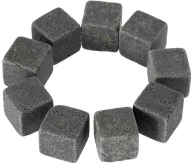 9Pcs 100% Natuurlijke Whisky Stenen Nippen Ijsblokje Whisky Steen Whisky Rock Koeler Huwelijkscadeau Gunst Kerst Bar 01