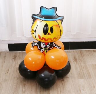 9Pcs Halloween Ballon Partij Decoratie Grote Opblaasbare Cartoon Folie Ballon Halloween Grote Speelgoed Ballon Folie Kinderen Kids 4