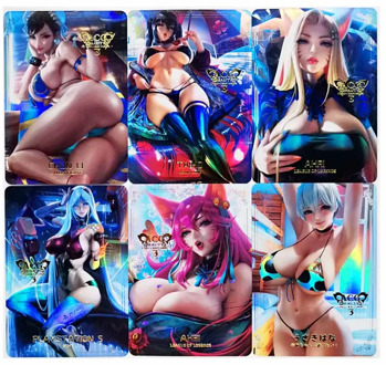 9pcs/set ACG Beauty Sexy H No.3 Toys Hobbies Hobby Collectibles Game Collection Anime Cards