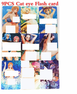 9pcs/set ONE PIECE Nami Boa Hancock Toys Hobbies Hobby Collectibles Game Collection Anime Cards