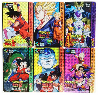 9pcs/set Super Saiyan Dragon Ball Z VJump Heroes Battle Card Ultra Instinct Goku Vegeta Game Collection Cards