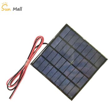 9V 2W Zonnepaneel 222mA 115*115Mm