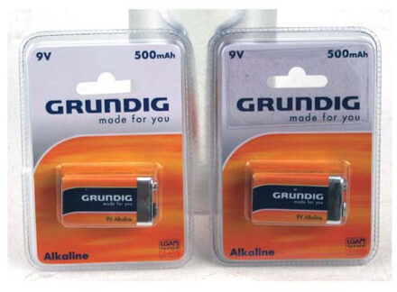 9V BLOK GRUNDIG ALKALINE