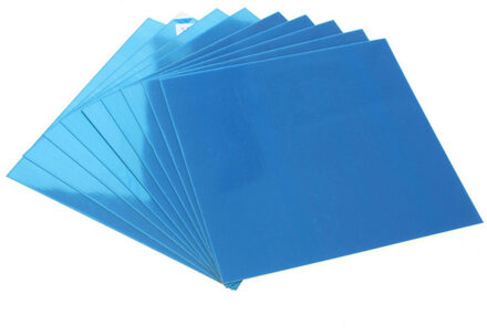 9X Spiegel Tegel Muur Sticker Vierkante Zelfklevende Kamer Decor Stok Op Moderne Kunst #321 B 0.2mm thickness