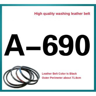 A-690 Wasmachine Riem Een Soort Riem Transmissie Riem Wasmachine Motor Riem Driehoek Riem Antistatische Riem Accessoires