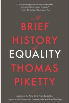 A Brief History Of Equality - Thomas Piketty