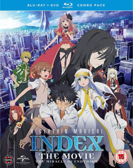 A Certain Magical Index: The Movie - The Miracle of Endymion Blu-ray/DVD combo