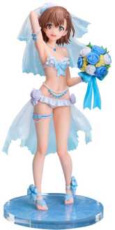A Certain Scientific Railgun T PVC Statue 1/7 Mikoto Misaka Wedding Swimsuit Ver. 25 cm