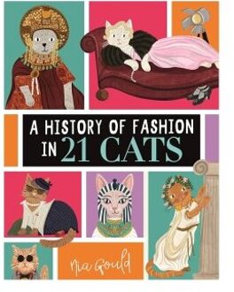 A History Of Fashion In 21 Cats - Illustrated History In 21 Animals - Nia Gould